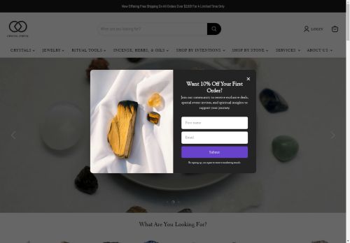 crystalportalgems.com capture - 2025-05-04 17:08:53