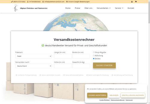 paketversand24.com capture - 2025-05-04 22:23:56