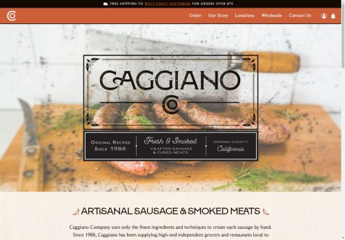 caggianocompany.com capture - 2025-05-04 22:37:59