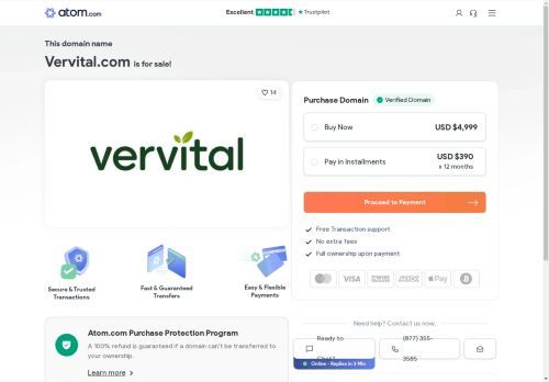 vervital.com capture - 2025-05-04 22:51:16