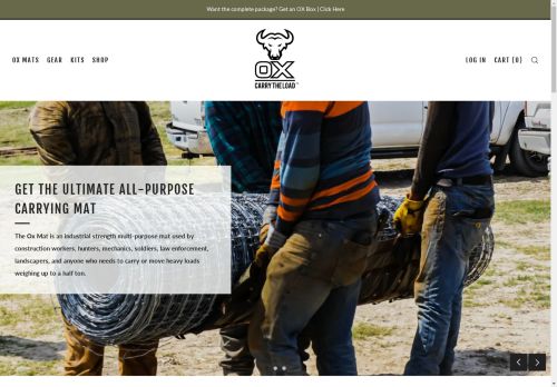 theoxstore.com capture - 2025-05-04 23:07:05