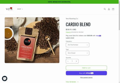 veraroastingcompany.com capture - 2025-05-04 23:32:34
