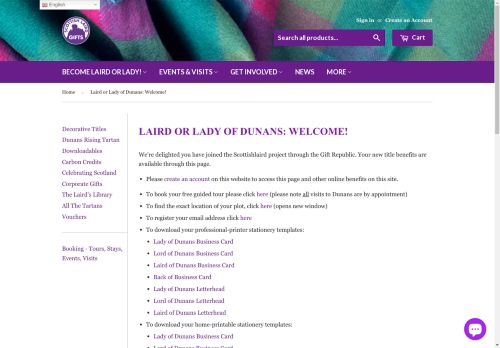 lairdofdunans.com capture - 2025-05-05 01:05:30