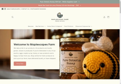 maplescapesfarm.com capture - 2025-05-05 02:02:25