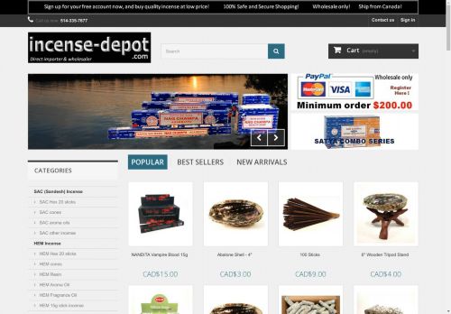 incense-depot.com capture - 2025-05-05 05:24:24