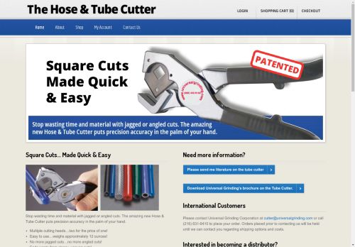 hoseandtubecutter.com capture - 2025-05-05 06:39:11