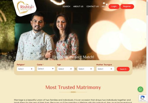 rishtamatrimony.com capture - 2025-05-05 07:12:26