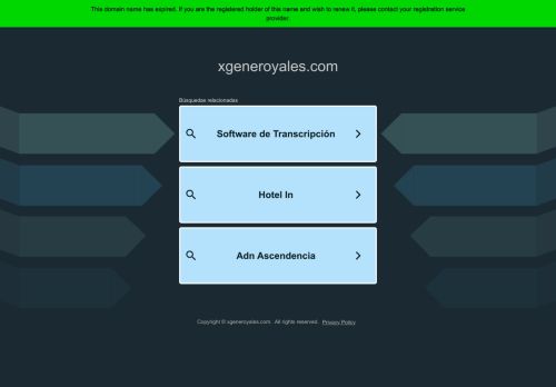xgeneroyales.com capture - 2025-05-05 07:19:18