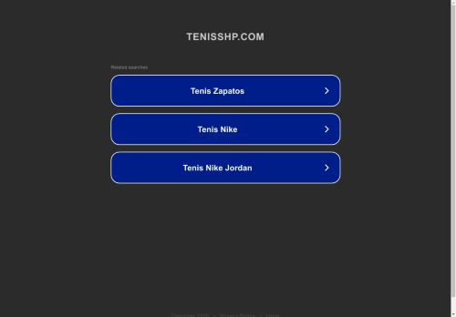 tenisshp.com capture - 2025-05-05 08:52:00