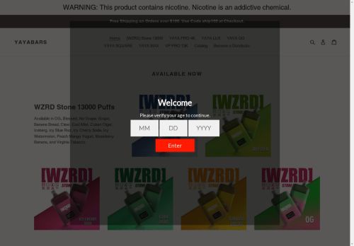 yayabars.com capture - 2025-05-05 10:49:18