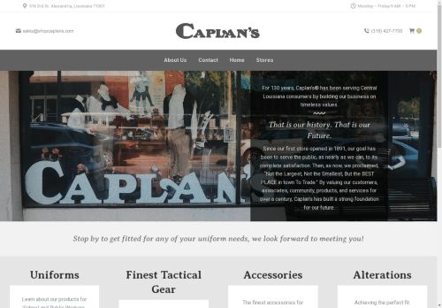 shopcaplans.com capture - 2025-05-05 11:21:05