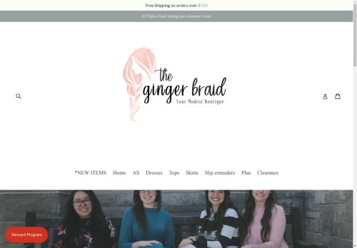 thegingerbraid.com capture - 2025-05-05 11:38:47