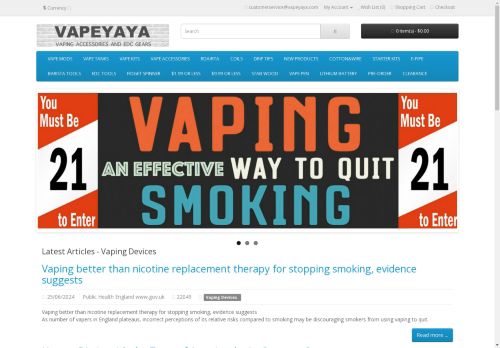 vapeyaya.com capture - 2025-05-05 12:24:03