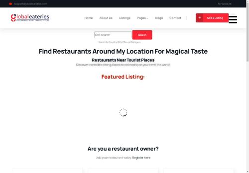 globaleateries.com capture - 2025-05-05 12:34:14