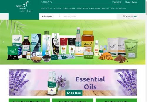 hebsurherbals.com capture - 2025-05-05 12:41:49