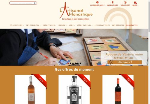 artisanatmonastique.com capture - 2025-05-05 13:06:38