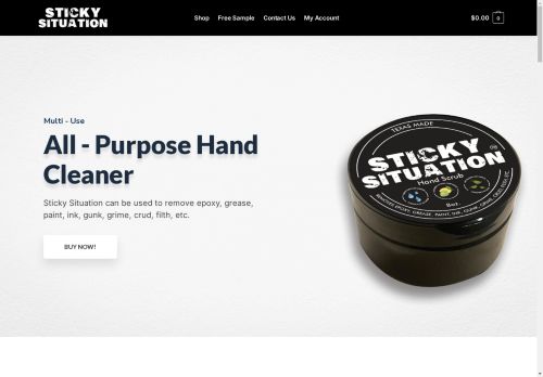 stickysituationhandscrub.com capture - 2025-05-05 14:07:21