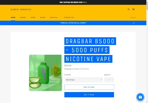 almostparadise.shop capture - 2025-05-05 14:14:26