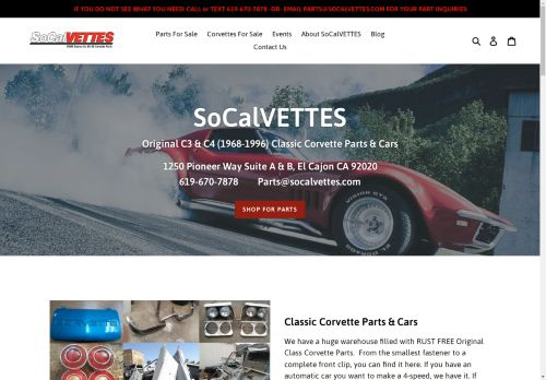 socalvettes.com capture - 2025-05-05 14:55:46
