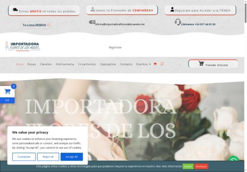 importadorafloresdelosandes.com capture - 2025-05-05 22:34:30