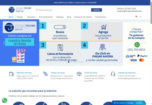 drogueriatacuba.com capture - 2025-05-05 23:08:50