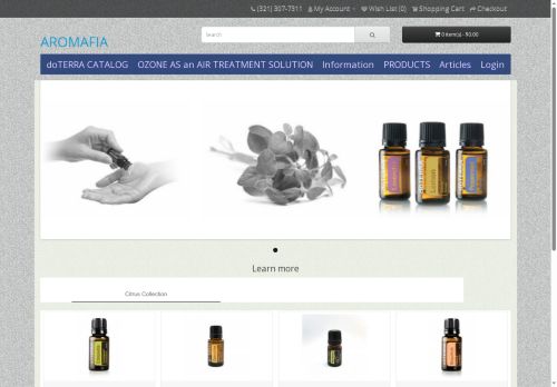 aromafia.com capture - 2025-05-05 23:20:21