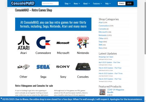 consolemad.co.uk capture - 2025-05-06 00:15:44