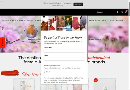 thedorbeautyedit.com capture - 2025-05-06 00:40:04