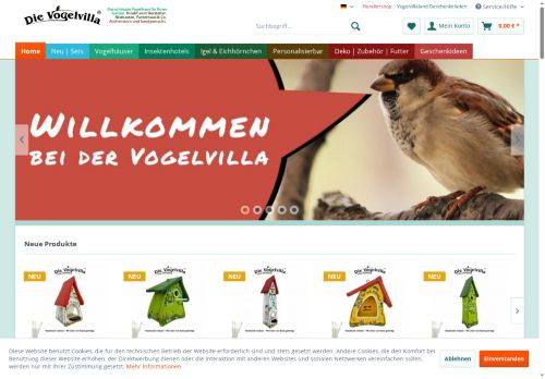 vogelvilla.com capture - 2025-05-06 01:17:06