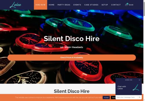 lokeesilentdisco.co.uk capture - 2025-05-06 07:00:44