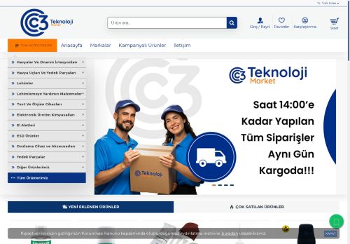 c3teknolojimarket.com capture - 2025-05-06 07:10:51