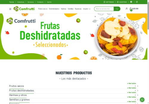 comfruttiperu.com capture - 2025-05-06 07:25:57