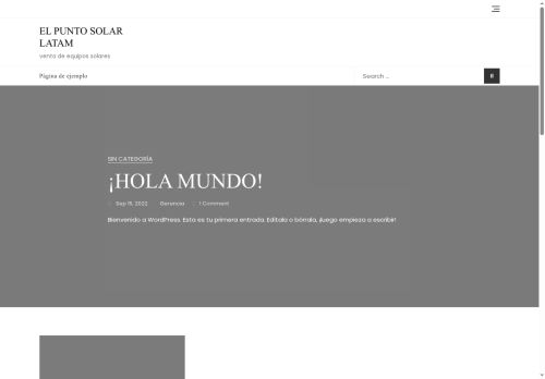 elpuntosolarlatam.com capture - 2025-05-06 07:46:16