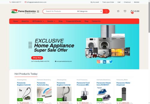 pannaelectronics.com capture - 2025-05-06 08:09:01