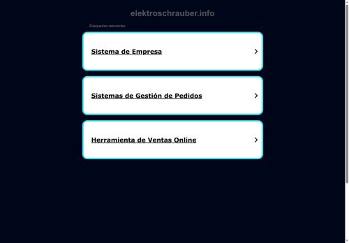 elektroschrauber.info capture - 2025-05-06 08:57:26