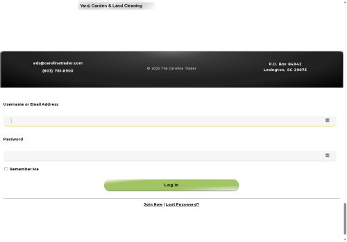 carolinatrader.com capture - 2025-05-06 11:17:05