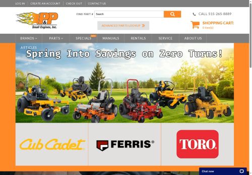 pandpsmallengines.com capture - 2025-05-06 11:23:48