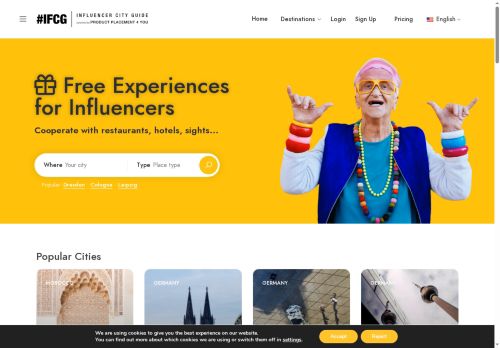 influencer-city-guide.net capture - 2025-05-06 13:20:57