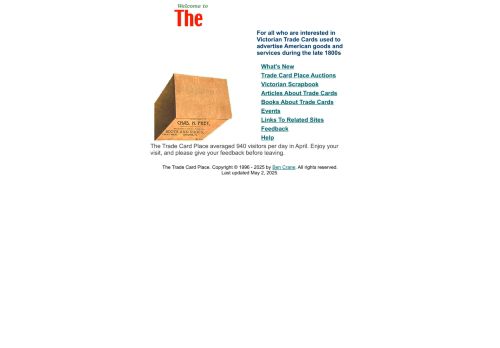 The Trade Card Place capture - 2025-05-06 13:34:09