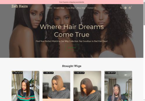 zefihairs.com capture - 2025-05-06 16:19:53