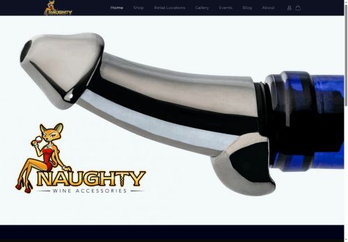 naughtywineaccessories.com capture - 2025-05-06 16:57:31