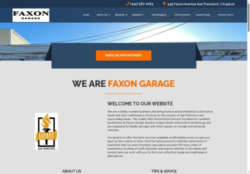 faxongarage.com capture - 2025-05-06 19:16:58