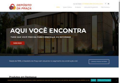 depositodapraca.com capture - 2025-05-06 20:09:11