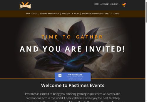 pastimesevents.com capture - 2025-05-06 23:26:32