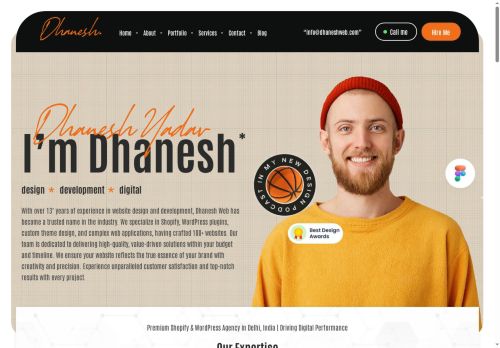 dhaneshweb.com capture - 2025-05-07 01:03:56