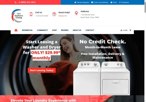 A&A Appliance Leasing capture - 2025-05-07 01:20:48