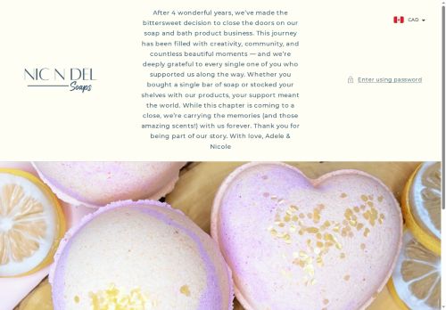 nicndelsoaps.com capture - 2025-05-07 04:36:08