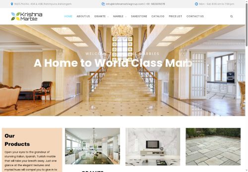 krishnamarblegroup.com capture - 2025-05-07 05:37:34