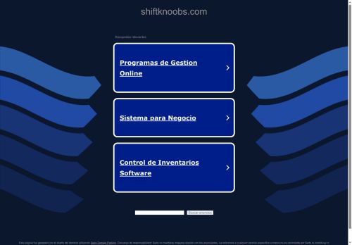 shiftknoobs.com capture - 2025-05-07 08:16:56