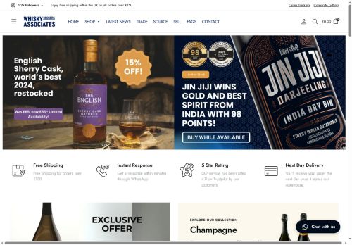 whiskybrokersassociates.co.uk capture - 2025-05-07 08:20:00
